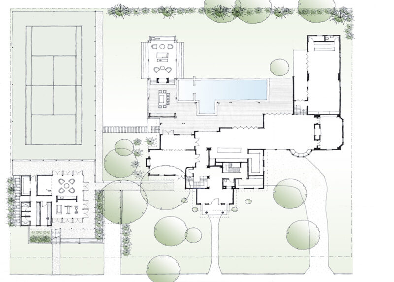 AlexandraBuchananArchitecture Ascot GROUND FLOOR PLAN