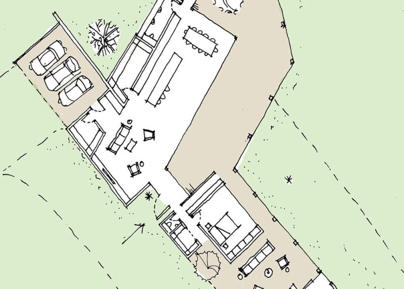 AlexandraBuchananArchitecture Hoddles Creek Sketch cantilever plan2