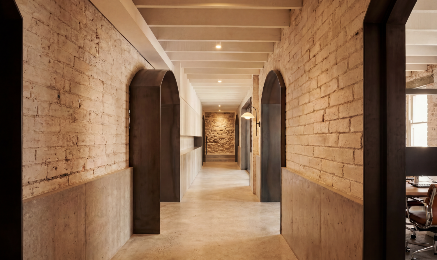 ABA Brunswick Tessa HQ hallway scaled