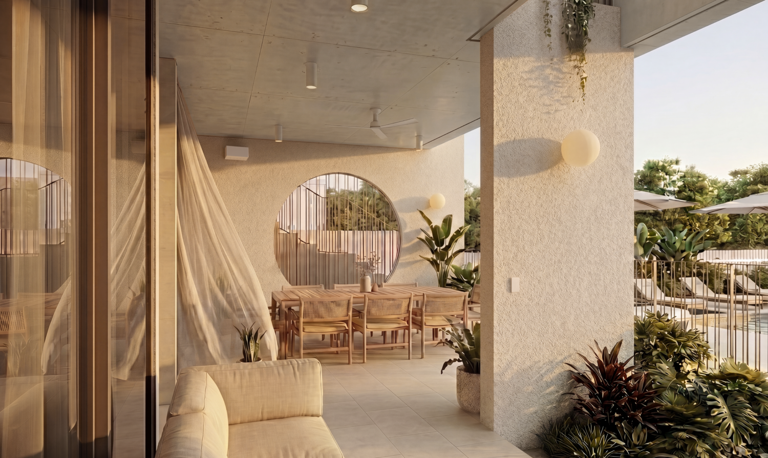 Buena Vista Alfresco Alexandra Buchanan Architecture